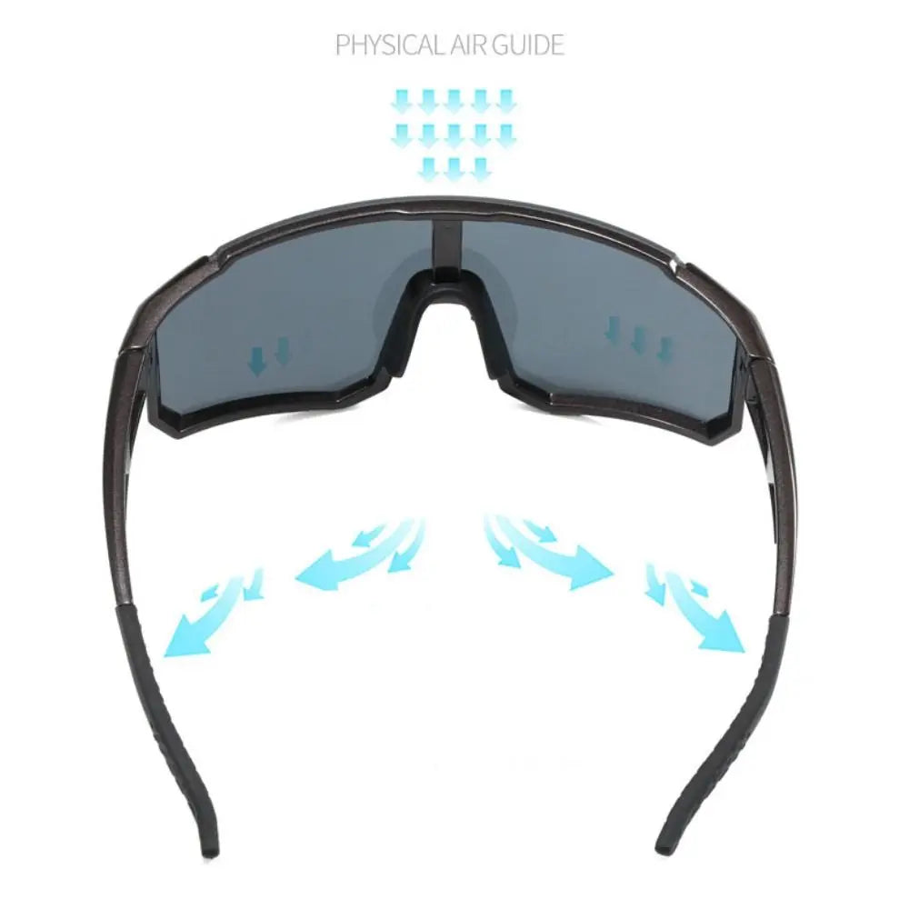 Sun-Protective Man Cycling Eyewear Punk Outdoor Windproof