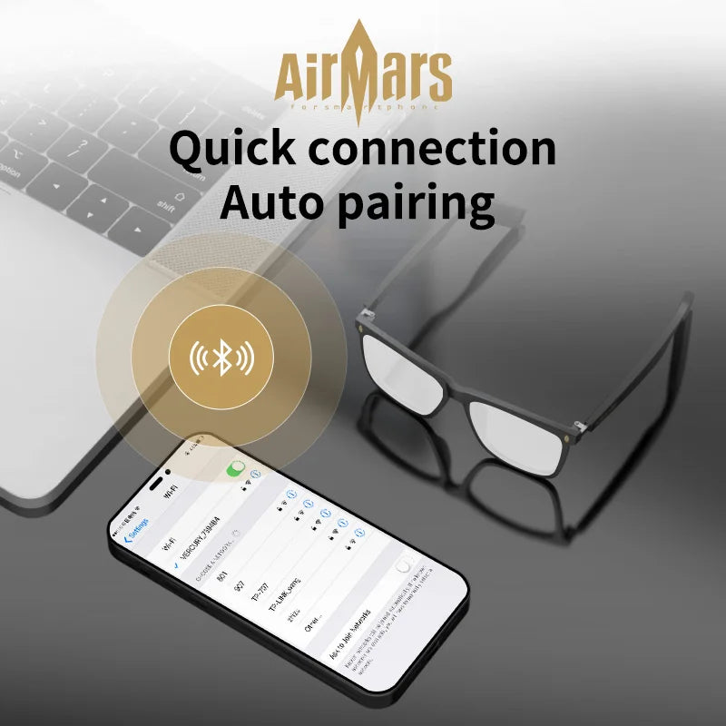 Smart Glasses Earphones Wireless Bluetooth Earphones