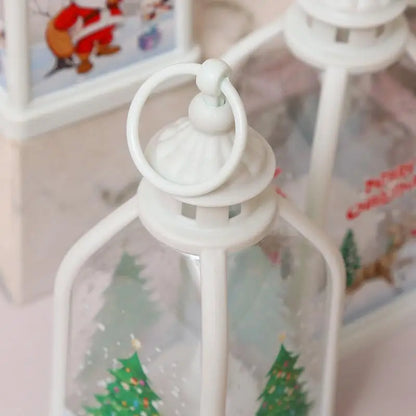 Christmas Lantern Decorative Tabletop Christmas Decoration Battery Operated Light