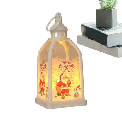 Christmas Lantern Decorative Tabletop Christmas Decoration Battery Operated Light